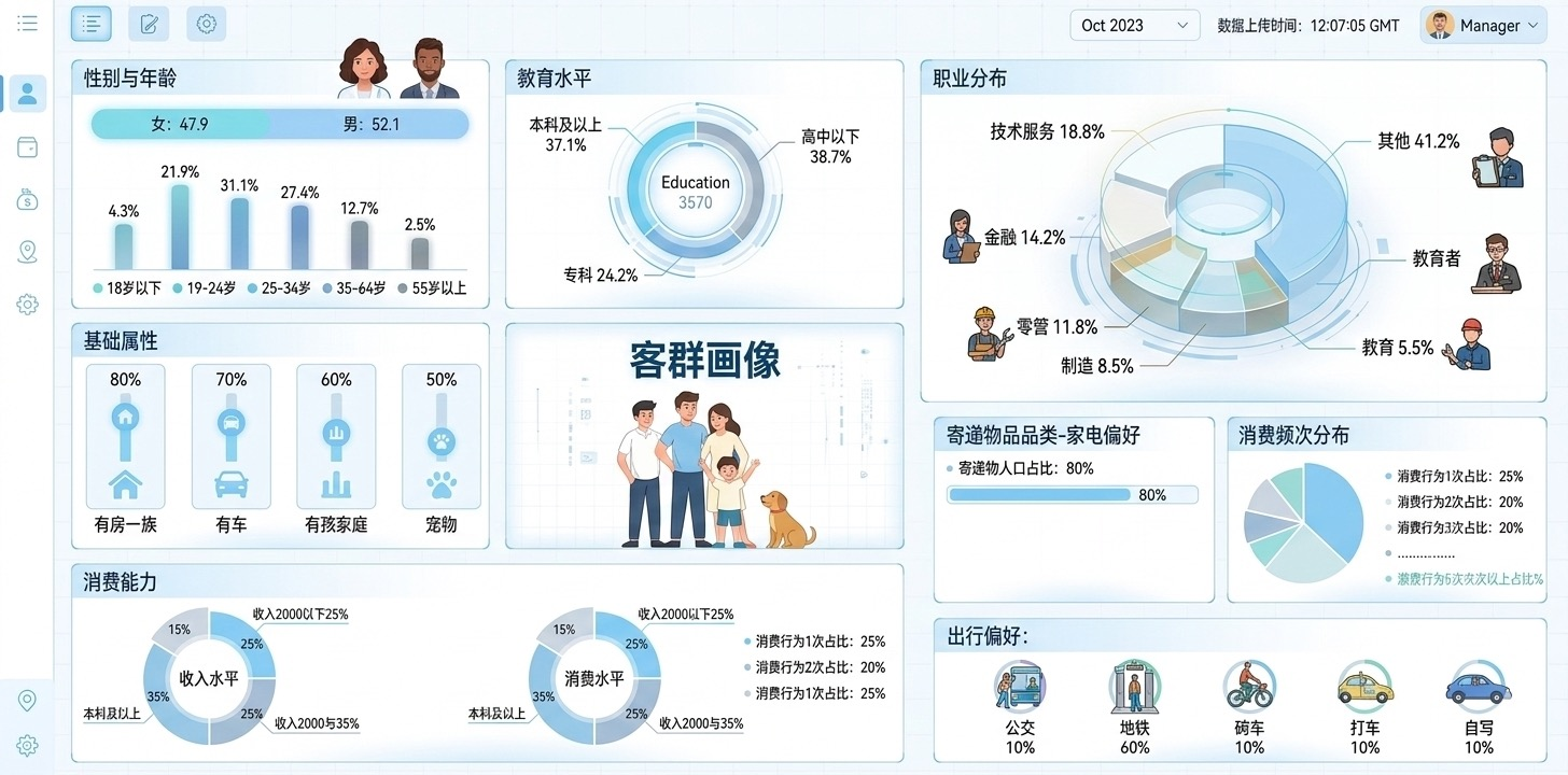 全域客群画像